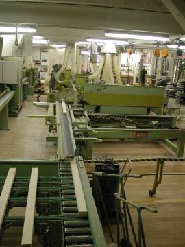 WOOD AND WINDOW FRAMES FLEXIBLE PROCESSING LINE
