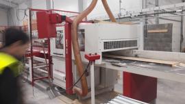 Optimierungskappsäge Störi-Mantel UKS 850 OPTIM | Sägetechnik | Holzverarbeitungs-Maschinen | Metrie s.r.o.