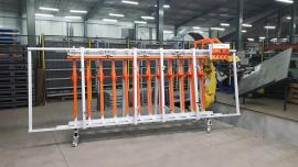 Plattenverleimpresse / Leimholzpresse CRAFTDREW PPC 3000 |  Tischlereitechnik | Holzverarbeitungs-Maschinen | JAKMET sp. z o.o.