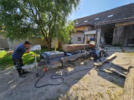 Blockbandsäge TP-600 mobilní , | Sägetechnik | Holzverarbeitungs-Maschinen | Drekos Made s.r.o