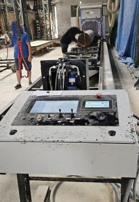 Doppelblatt-Winkelkreissäge Dekos made s.r.o. PP-550 | Sägetechnik | Holzverarbeitungs-Maschinen | Drekos Made s.r.o