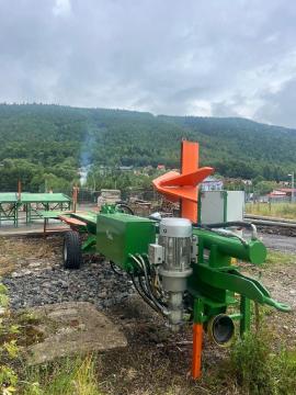 Spaltmaschine Tark -50 | Holzabfallverarbeitung | Holzverarbeitungs-Maschinen | Drekos Made s.r.o
