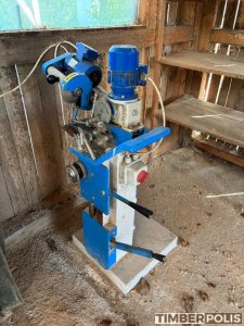 Doppelblatt-Winkelkreissäge Walter | Sägetechnik | Holzverarbeitungs-Maschinen | Drekos Made s.r.o