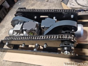 Doppelblatt-Winkelkreissäge Walter | Sägetechnik | Holzverarbeitungs-Maschinen | Drekos Made s.r.o