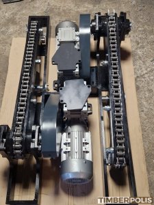 Doppelblatt-Winkelkreissäge Walter | Sägetechnik | Holzverarbeitungs-Maschinen | Drekos Made s.r.o