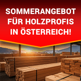 Sommerangebot für Holzprofis in Deutschland!