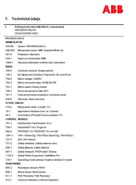 Andere Technik Robot ABB IRB 6650S-90/3,9 |  Sägetechnik | Holzverarbeitungs-Maschinen | Metrie s.r.o.