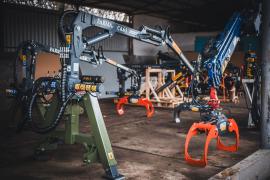 Hydraulischer Arm ForsMW a Weimer |  Forsttechnik | Holzverarbeitungs-Maschinen | ScandiForest, s.r.o.