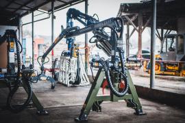 Hydraulischer Arm ForsMW a Weimer |  Forsttechnik | Holzverarbeitungs-Maschinen | ScandiForest, s.r.o.