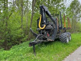 Forsttraktor VALTRA T193 |  Forsttechnik | Holzverarbeitungs-Maschinen | KOMITrade s.r.o.