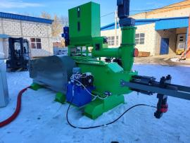 Brikettierpresse Briketovací linka |  Holzabfallverarbeitung | Holzverarbeitungs-Maschinen | Pila Hradec 