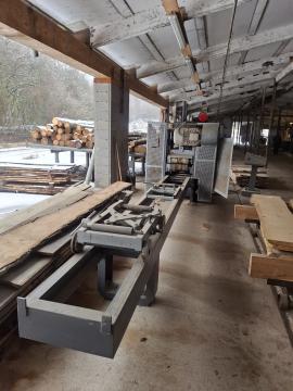 Rahmensäge Trak-met PRU 570/8 |  Sägetechnik | Holzverarbeitungs-Maschinen | Drekos Made s.r.o