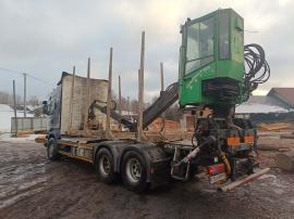 Forstwagen Scania R450 |  Transport- und Handhabungstechnik | Holzverarbeitungs-Maschinen | Tartak Drewbud